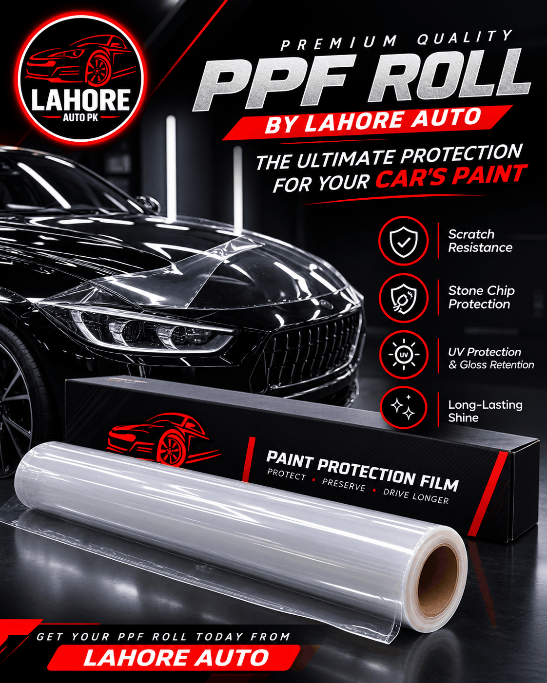 Buy Paint Protection Film (PPF Roll) in Lahore