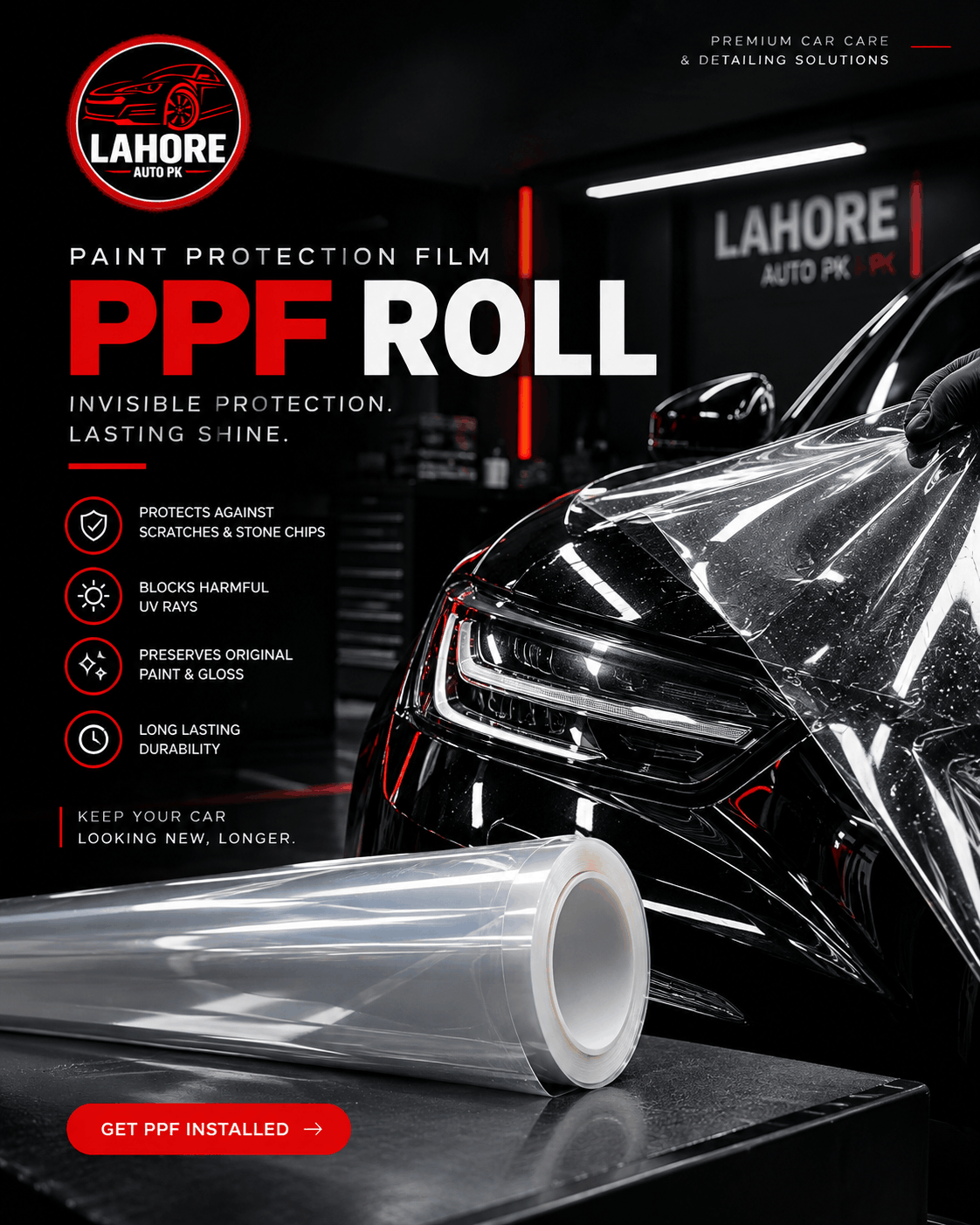 TPU Paint Protection Film Roll in Lahore | Lahore Auto