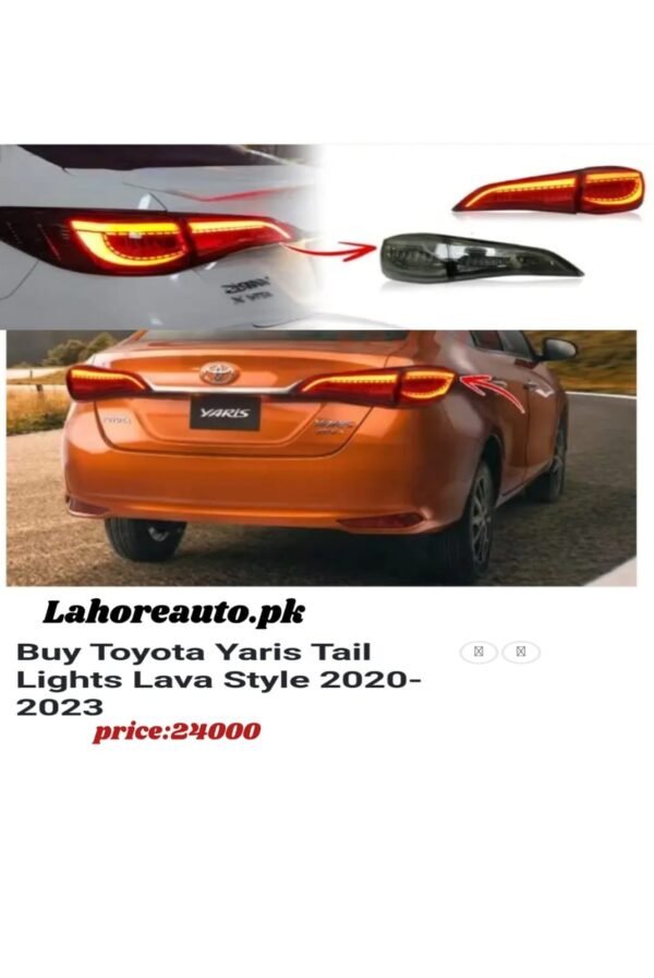 Buy Toyota yaris tali  light lava style 2020 2023