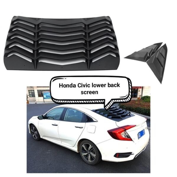 Honda Civic lower back screen side quarter lower