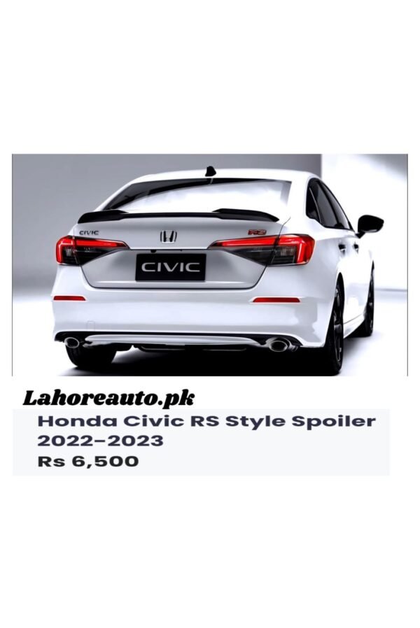 Honda civic rs style  spoiler 2022 2023