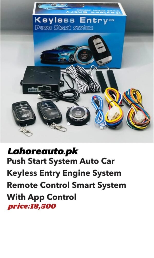 PUSH START SYSTEM AUTO CAR KEYLESS ENTRY